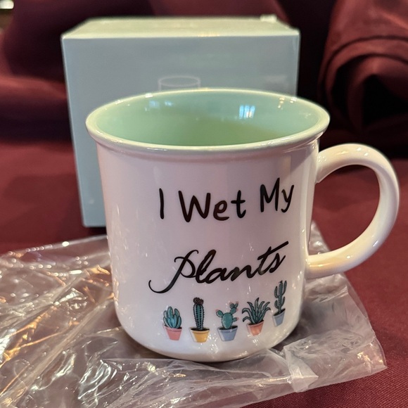 Zempro Other - White Ceramic Mug - “I Wet My Plants” - New in Box